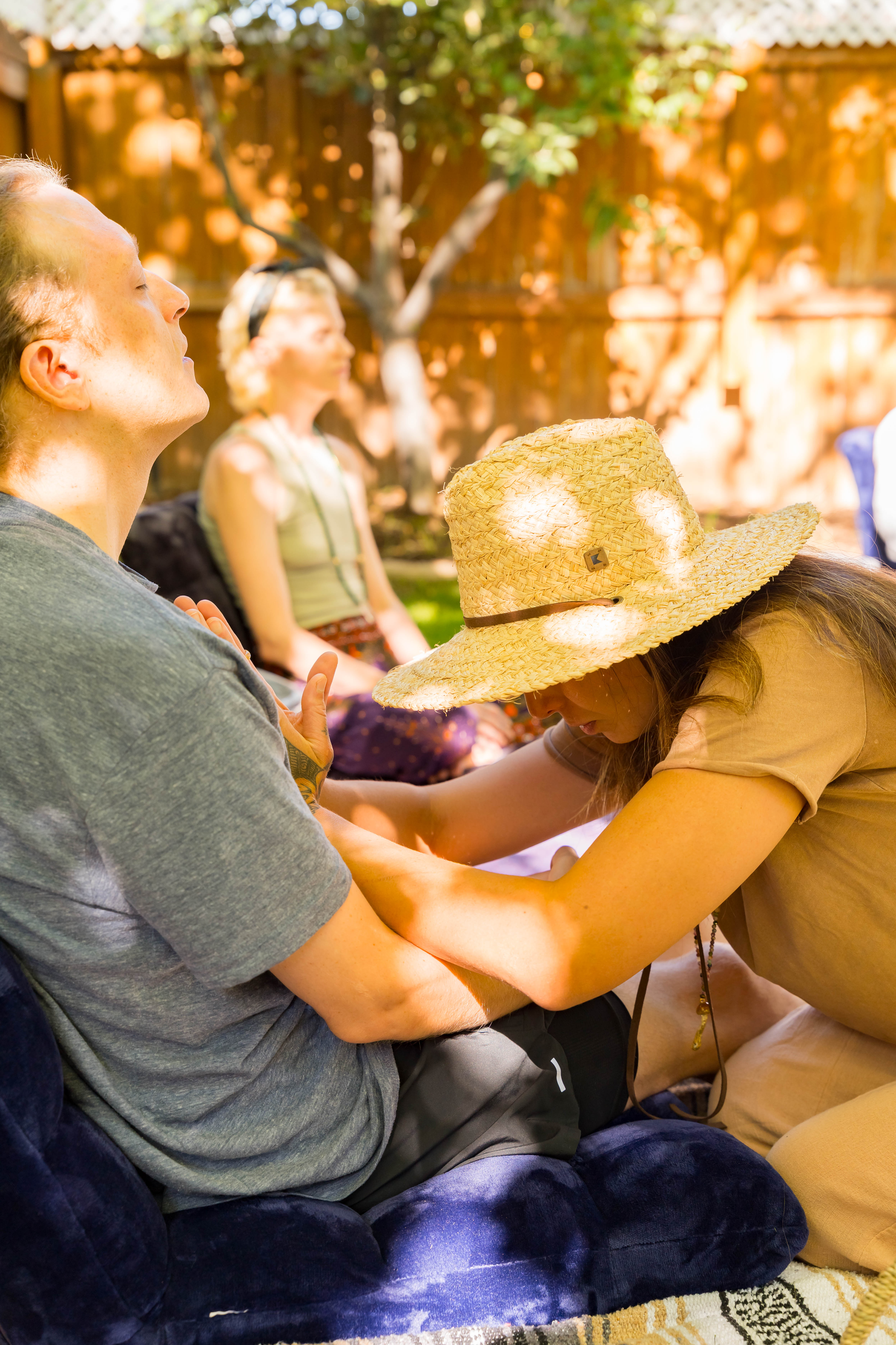 Group sharing and integration after ceremony