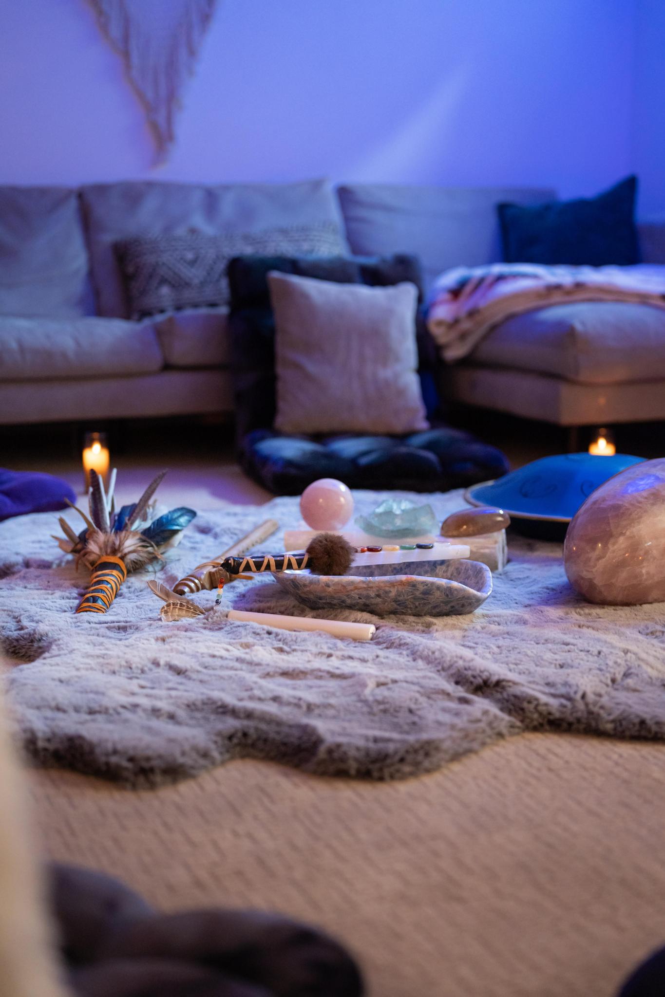 Journey Room - Spacious area for group ceremony